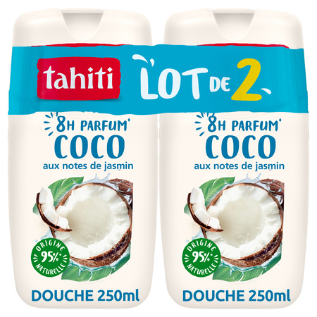 Gel douche Coco 2x250ml - TAHITI