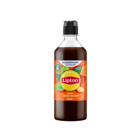 Concentré Lipton Ice Tea pêche 440 ml - SODASTREAM