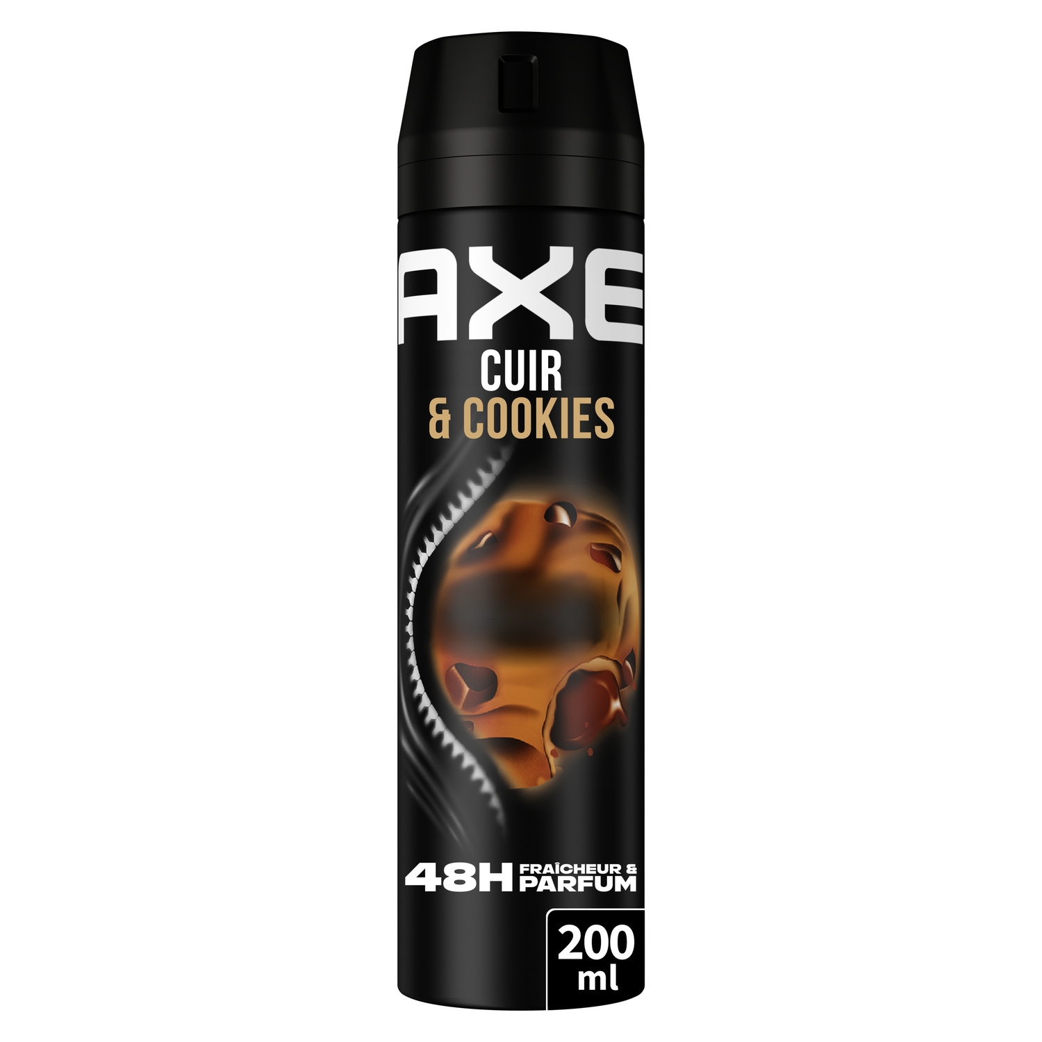 Déodorant homme Cuir et Cookies 48 h, aérosol 200 ml - Axe