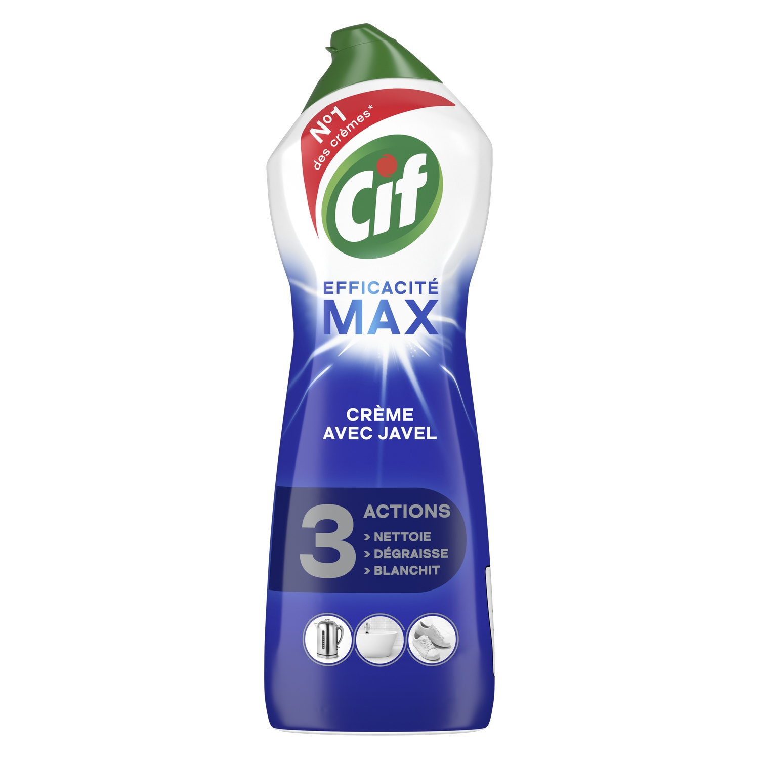 Crème avec javel Efficacité Max 750 ml - CIF