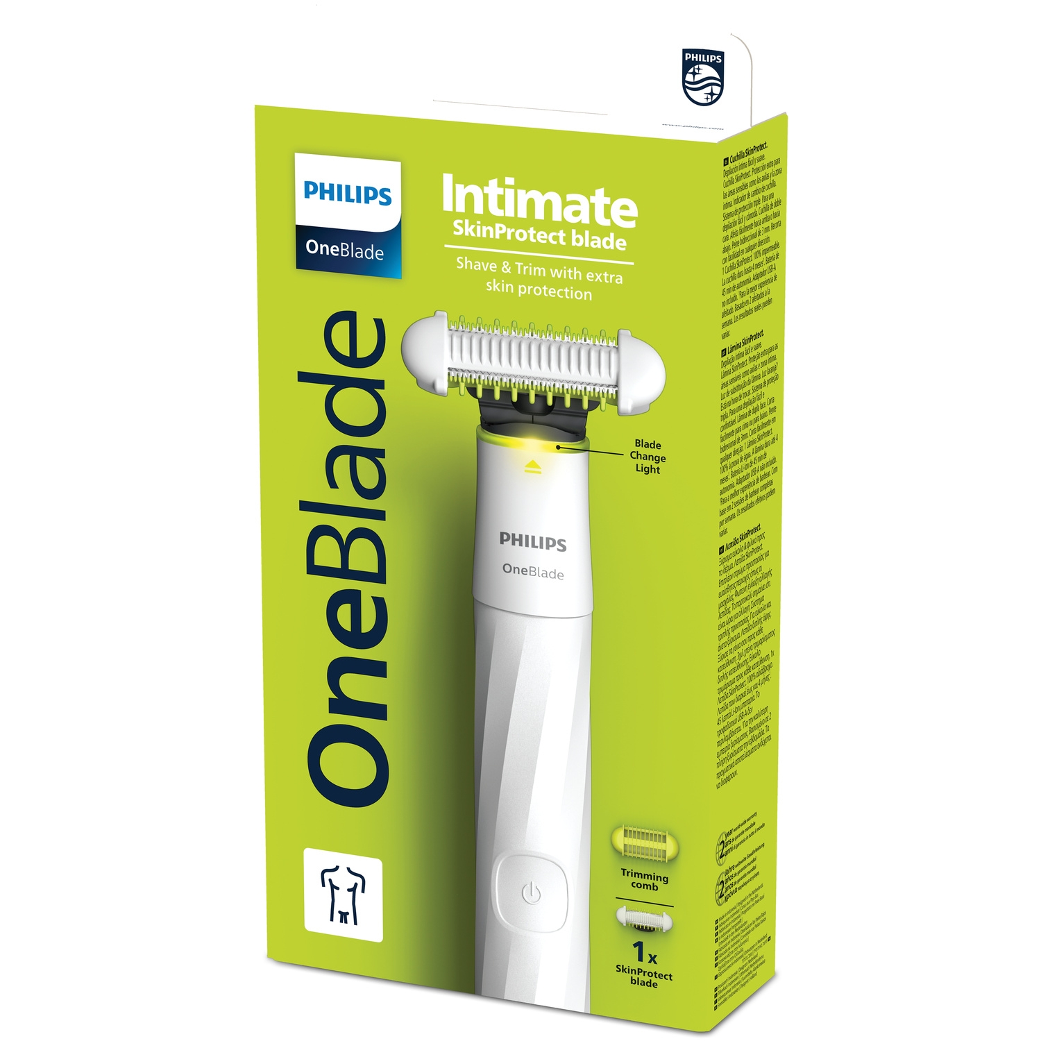 Tondeuse rasoir corps OneBlade Intimate QP1930/20 - PHILIPS