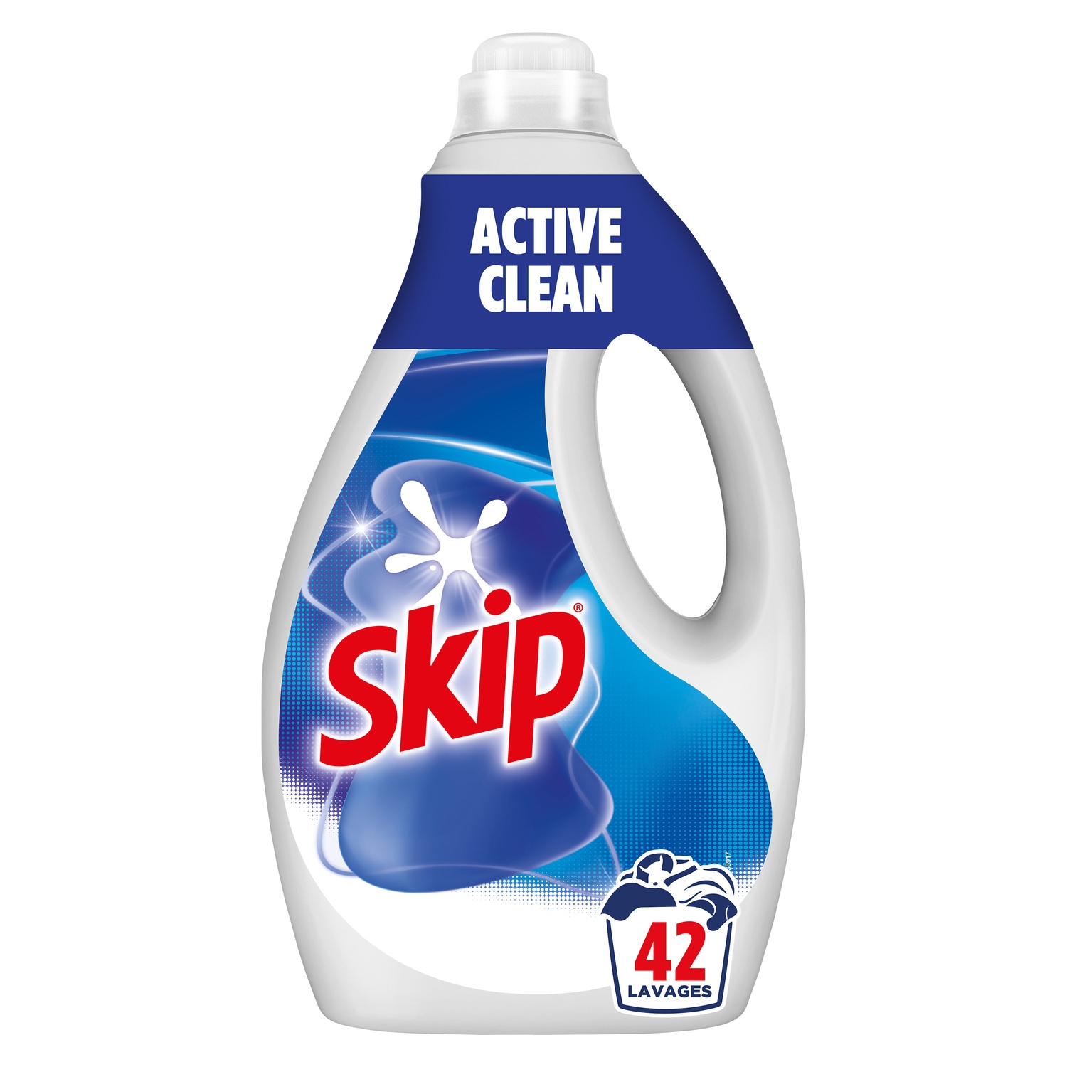 Lessive liquide Active Clean 42 lavages - SKIP