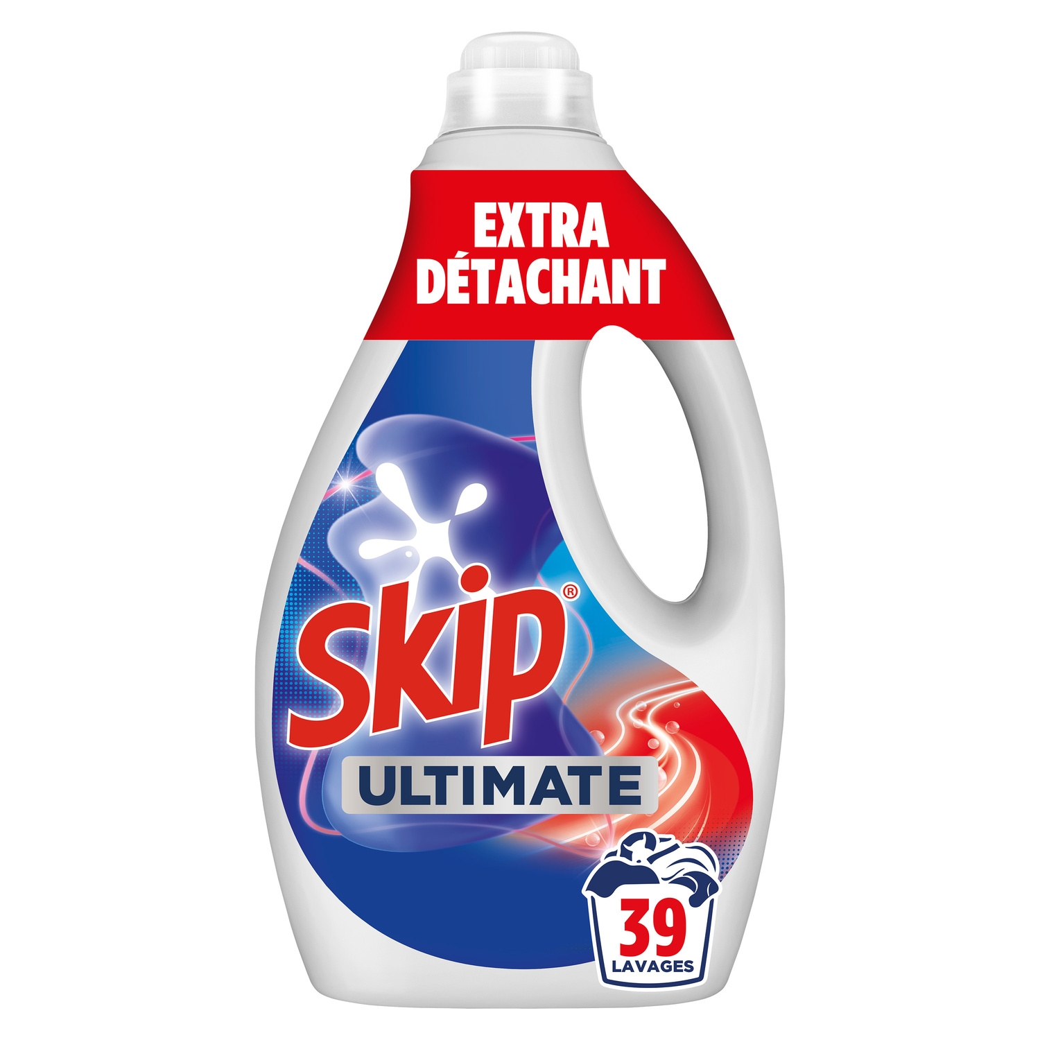Lessive liquide Ultimate extra détachant 39 lavages - SKIP