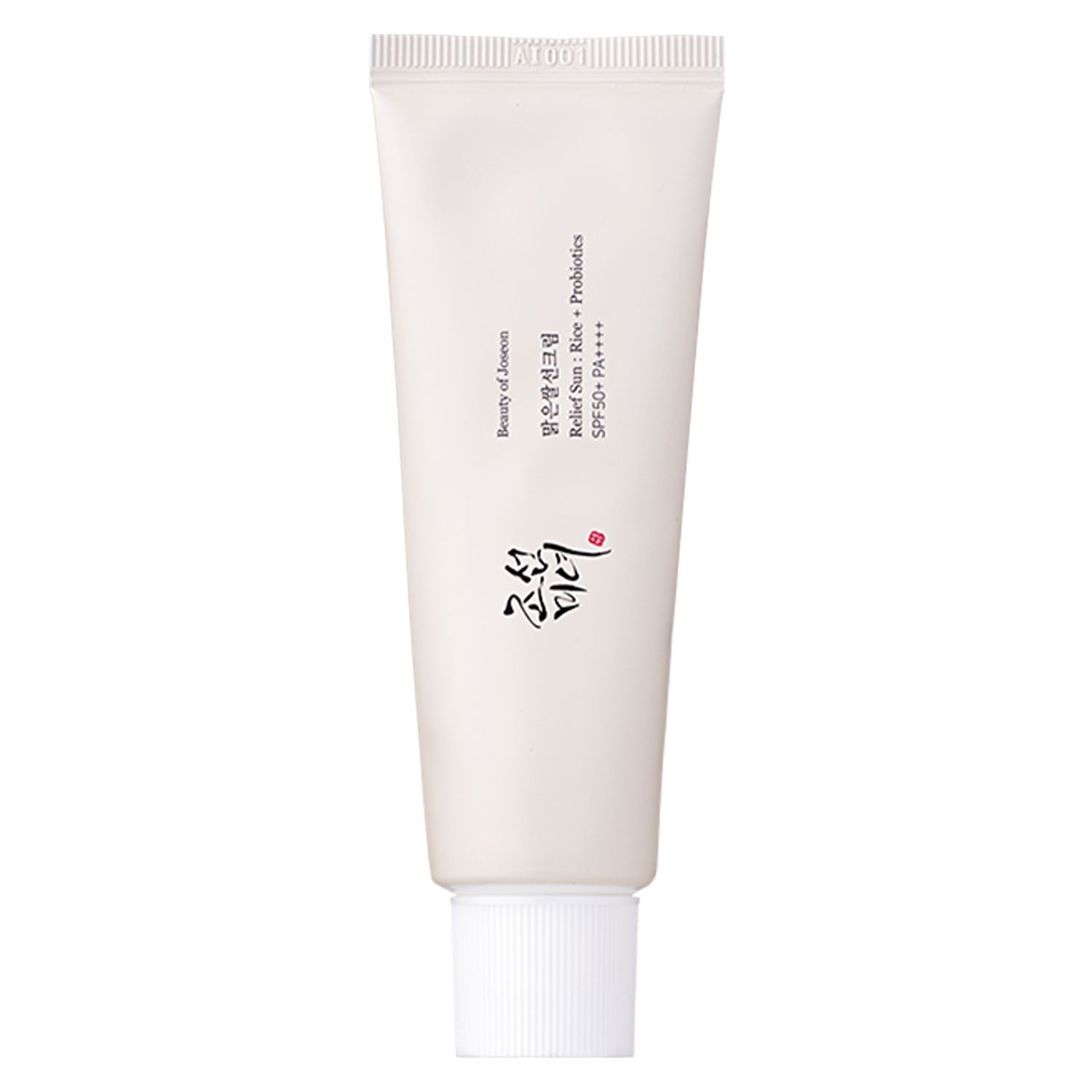 Crème solaire Relief Sun Riz + Probiotiques SPF 50+ 50 ml - BEAUTY OF JOSEON