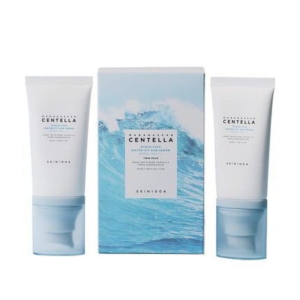 Sérum solaire Hyalu-Cica Water-Fit SPF 50+ 50 ml lot de 2 - SKIN1004