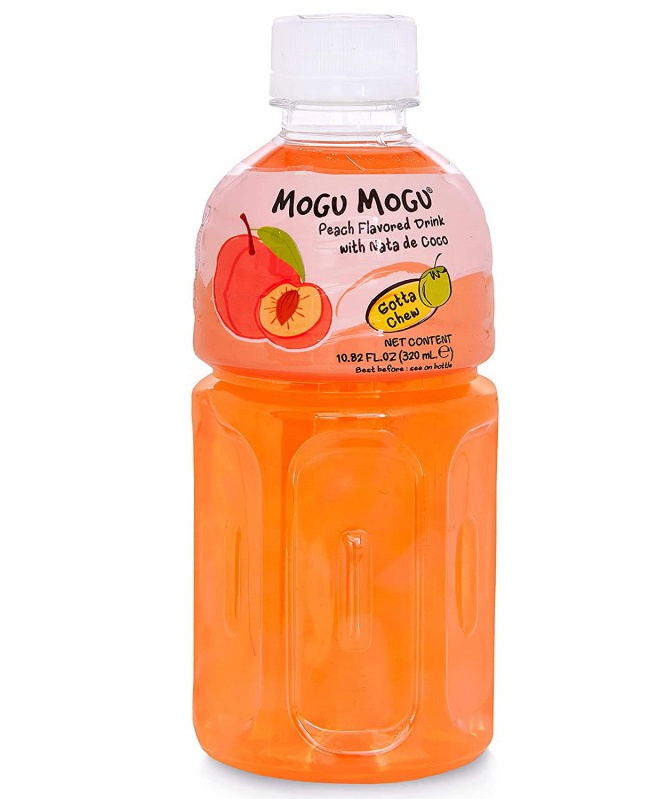 Boisson Pêche et Nata de Coco 32cl - MOGU MOGU