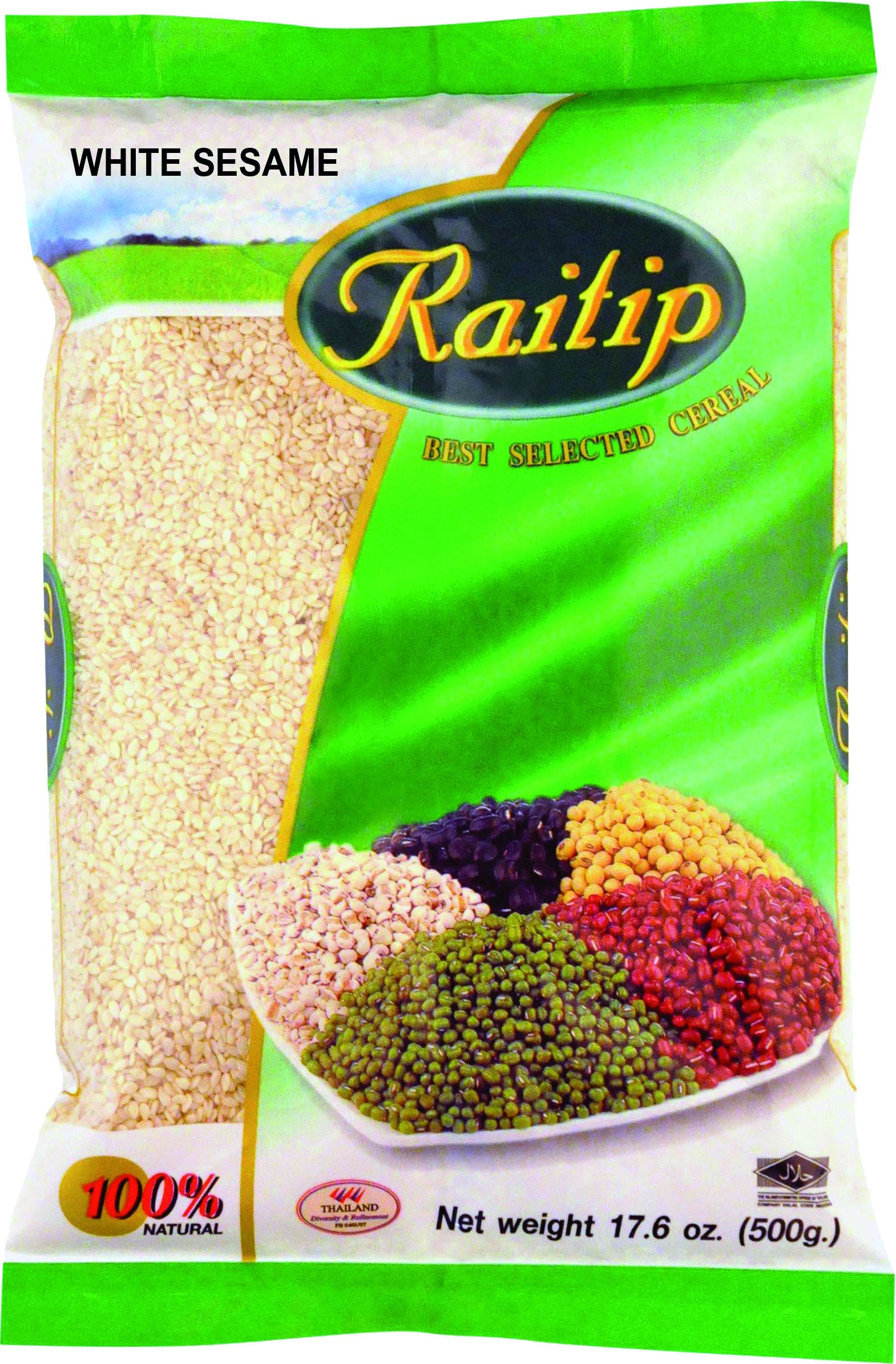 Mbegu nyeupe za ufuta 2500 gr - Raitip