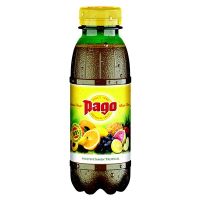 Jus cocktail tropical multivitaminé 33 cl - PAGO
