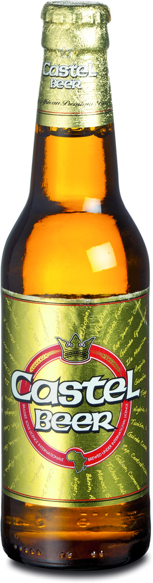 ビアカステル ビール瓶 52% (24 X 33 Cl) - CASTEL BEER