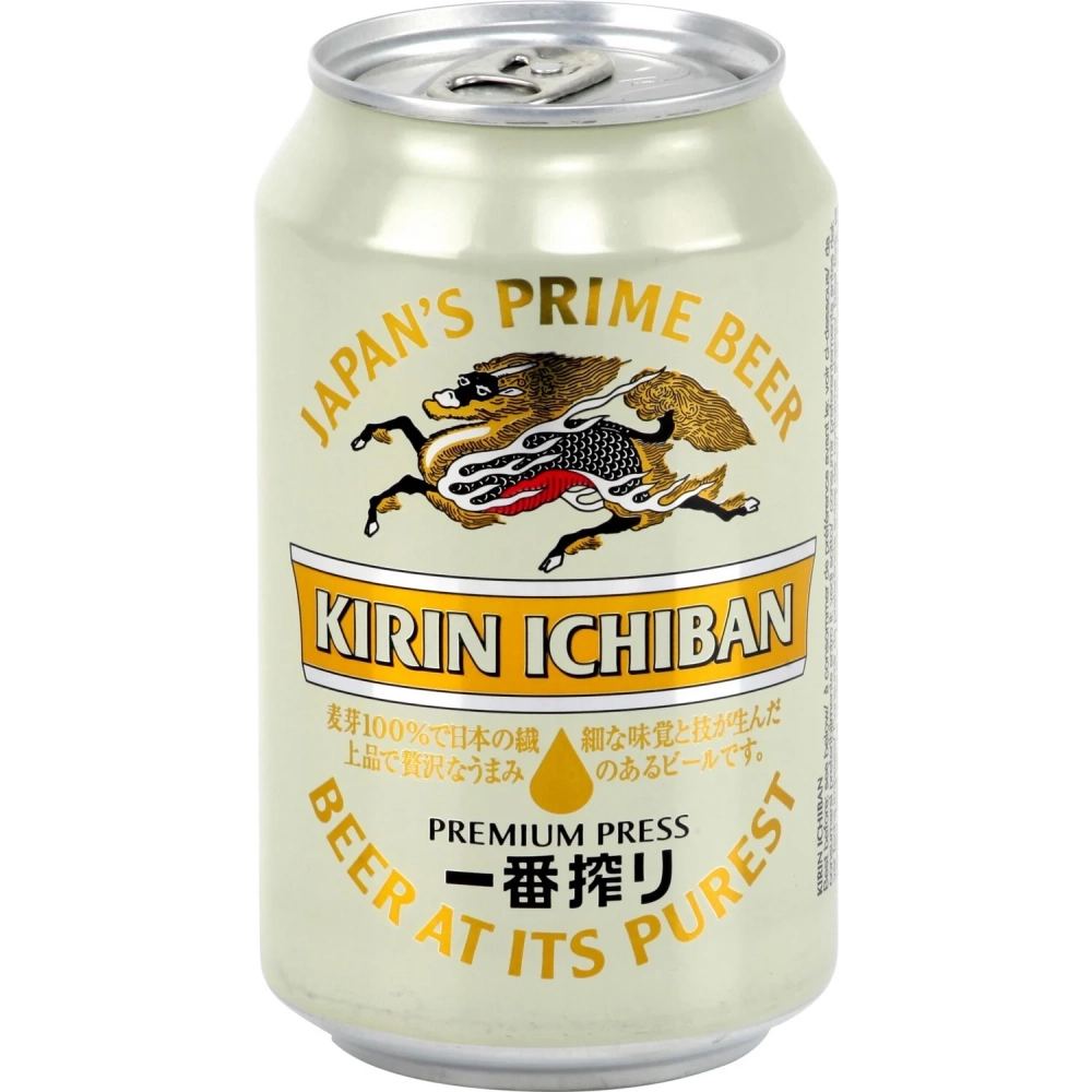 इचिबन बीयर इन कैन एसडी 5° 33सीएल - Kirin