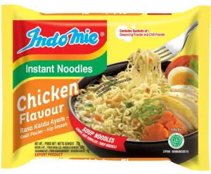 Nouilles Instantanées Saveureur Poulet (40 X 70 G) Halal - Indomie