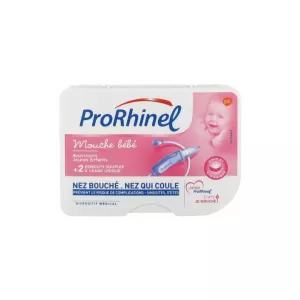 Mouche bébé et 2 embouts souples jetables 40g - PRORHINEL