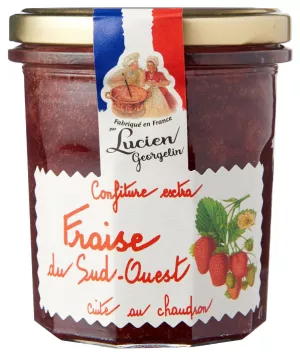 Confiture Extra De Fraise Du Sud-ouest 350g - LUCIEN GEORGELIN