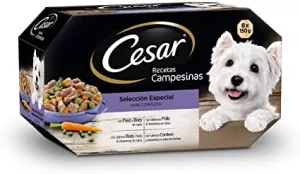 Pâtée pour chien mini filets en sauce 8x150g - CÉSAR