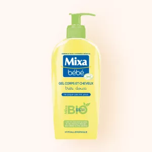 Gel corps et cheveux délicats BIO 250ml - MIXA