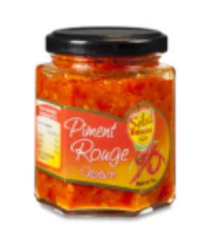 Pâte Piment rouge nature SOLEIL REUNION (12 x 180 g)
