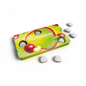Jake Apple Sugar Free Candy Enriched With Vitamins B,c,e
