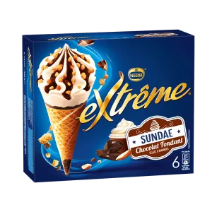 Sundae Baunilha/choco 12x75g