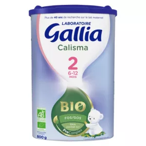 Calisma Organic 2nd Age Milk Powder 800g - GALLIA