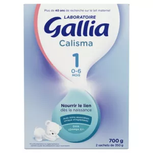 Lait en poudre calisma 1er âge 2x350g - GALLIA