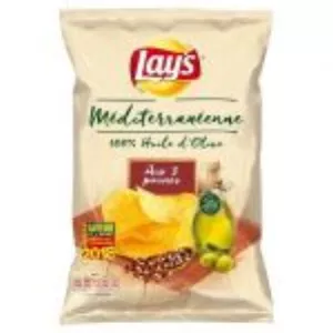 Chips Lays Recette Mediterraneenne 3 poivres