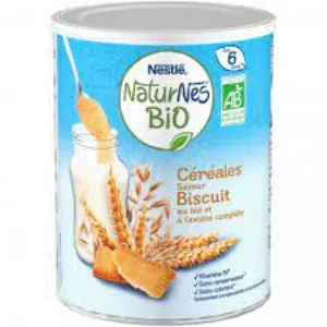 Biscuit baby cereals from 6 months Organic P'tite Céréale240g - NESTLE