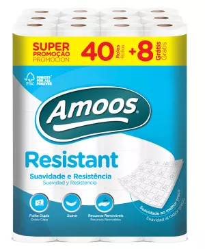 Karatasi ya choo cha Amoos na karatasi 48-2 - AMOOS
