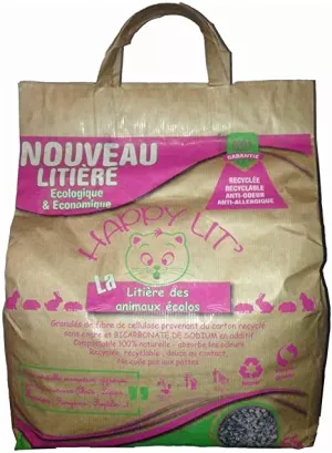 Litière écologique pour chat 5kg - HAPPY LIT