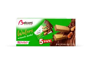 Gaufrettes Noisettes 5 X 45g - BALCONI