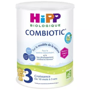 comSữa bột hữu cơ Biotic cho trẻ 3 tuổi 900g - HIPP