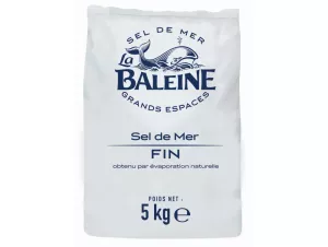 Sel De Mer Fin Séché 5kg - LA BALEINE