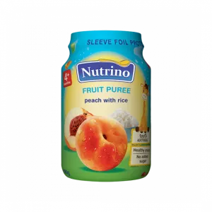 Nutrino Fruit Puree - Peach With Rice