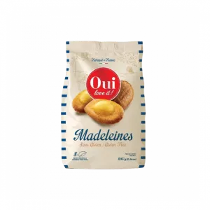 Madeleine Sans Gluten Oui Love It 240gr Cx6