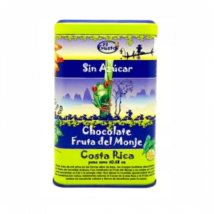 Monk Fruit Chocolate Cocoa Powder, El Gusto, All Natural Cocoa, Sugar Free, Dutch Processed, Costa Rican Monk Fruit Chocolate Gourmet Cocoa Powder (300gr)