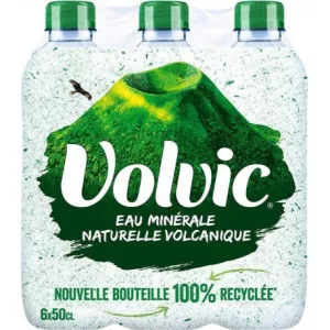 Eau minérale naturelle 6x50cl - VOLVIC