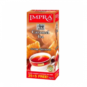 Impra  Black Tea  Flavoured "caramel", 2g X 25+5 X 20