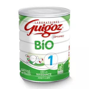 Lait en poudre 1er âge BIO 800g - GUIGOZ