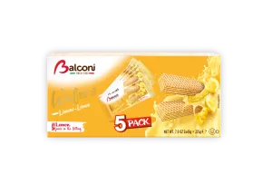 Gaufrettes Citron  5 X 45g - BALCONI