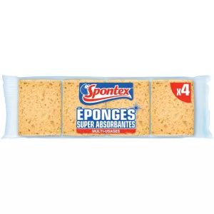 Super absorbent sponges x4 - SPONTEX