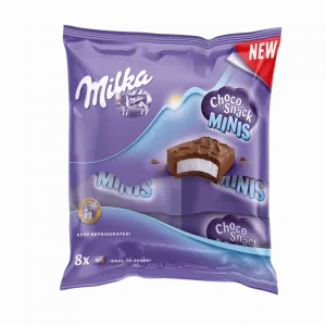 Mini barres chrono snack x8 128g - MILKA
