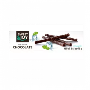 Croustillant Menthe & Chocolat Noir Long/ Emballage Cadeau