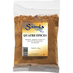 4 Epices 100g - SAMIA