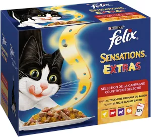 Felix Freshness Bag for Adult Cats Campaign Selection 12x100g - PURINA