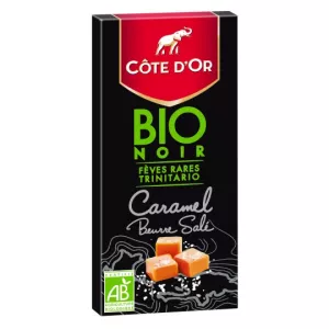 Tablette de chocolat caramel beurre salé Bio 90g - COTE D'OR