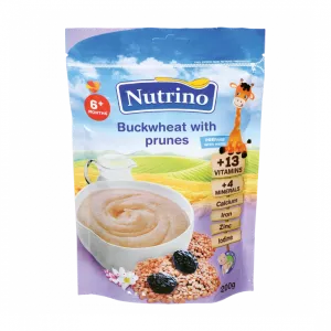 Nutrino With Milk - Buckwheat With Prunes