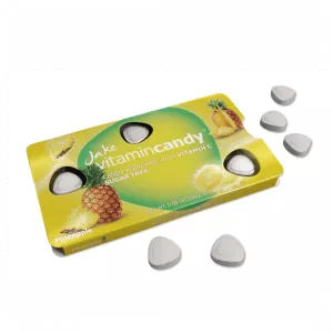 Jake Vitamincandy Pineapple Sugar Free Candy Enriched With Vitamin C