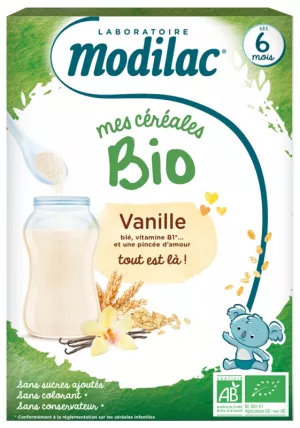 My Organic Vanilla Cereals 250g ab 6 Monaten - MODILAC