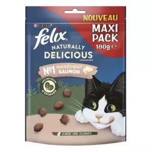 Treats for adult cats salmon with a touch of spinach Felix 180g - PURINA