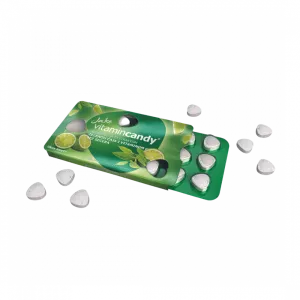 Jake Lime Sugar Free Candy Enriched With Vitamin C With Green Tea Extract