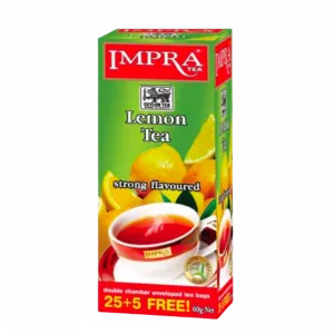 Impra  Black Tea  Flavoured "lemon", 2g X 25+5 X 20